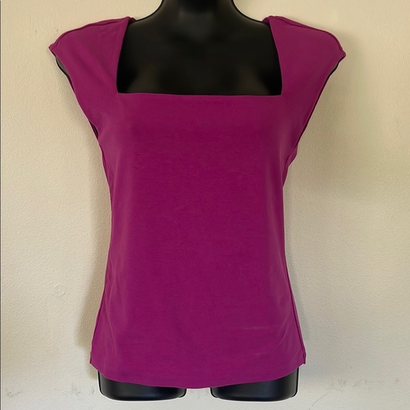 Ann Taylor Pink Fitted Tank Top - Picture 1 of 3